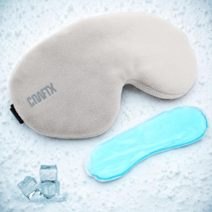 Craftx Cooling Gel Eye Mask – Soothing Relief for Puffy Eyes & Relaxation